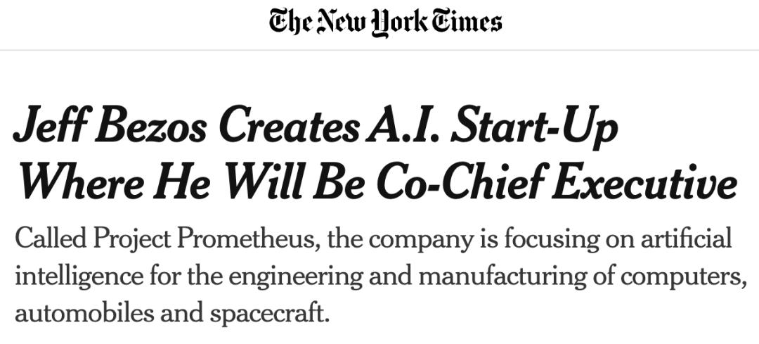 Jeff Bezos is getting hands-on with physical AI